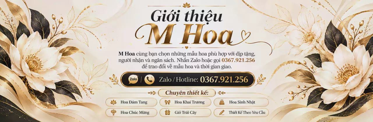 Ảnh bìa Shop hoa tươi Xã Yên Hoà Hà Tĩnh - Cùng bạn gửi lời cảm ơn